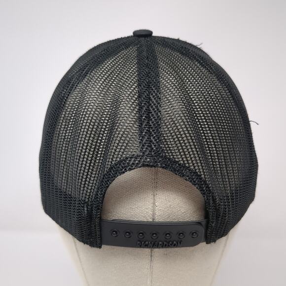 Crux Bend Oregon Snapback Trucker Hat Black One Size Adjustable Richardson - Picture 6 of 10